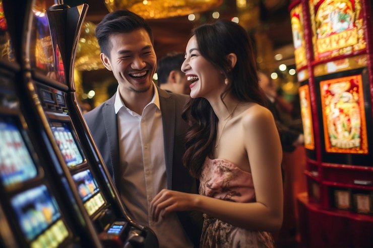 Ilustrasi simbol gembok digital menunjukkan keamanan data pada platform hiburan online